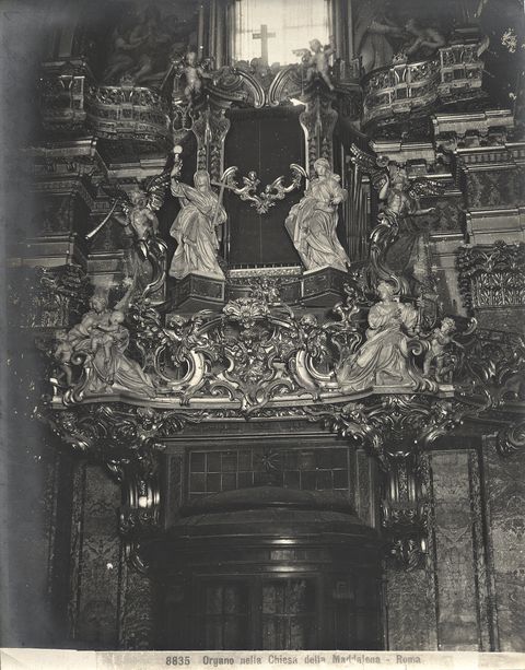 Moscioni, Romualdo — La Prudenza scultura nella Cappella Corsini - S. Giovanni in Laterano - Roma — insieme